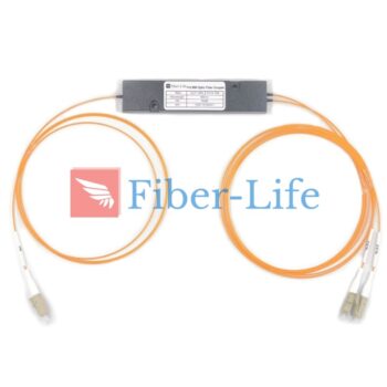 1x2 1310nm Single Window Multimode FBT Coupler Splitter With ABS Box
