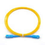 SC/UPC To SC/UPC Simplex OS2 Singlemode Fiber Patch Cable